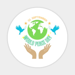 International Peace Day Magnet